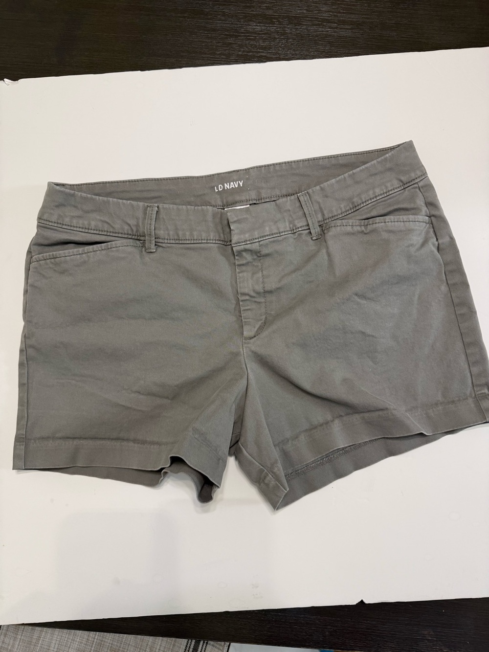 Old Navy Gray Everyday Chino Shorts